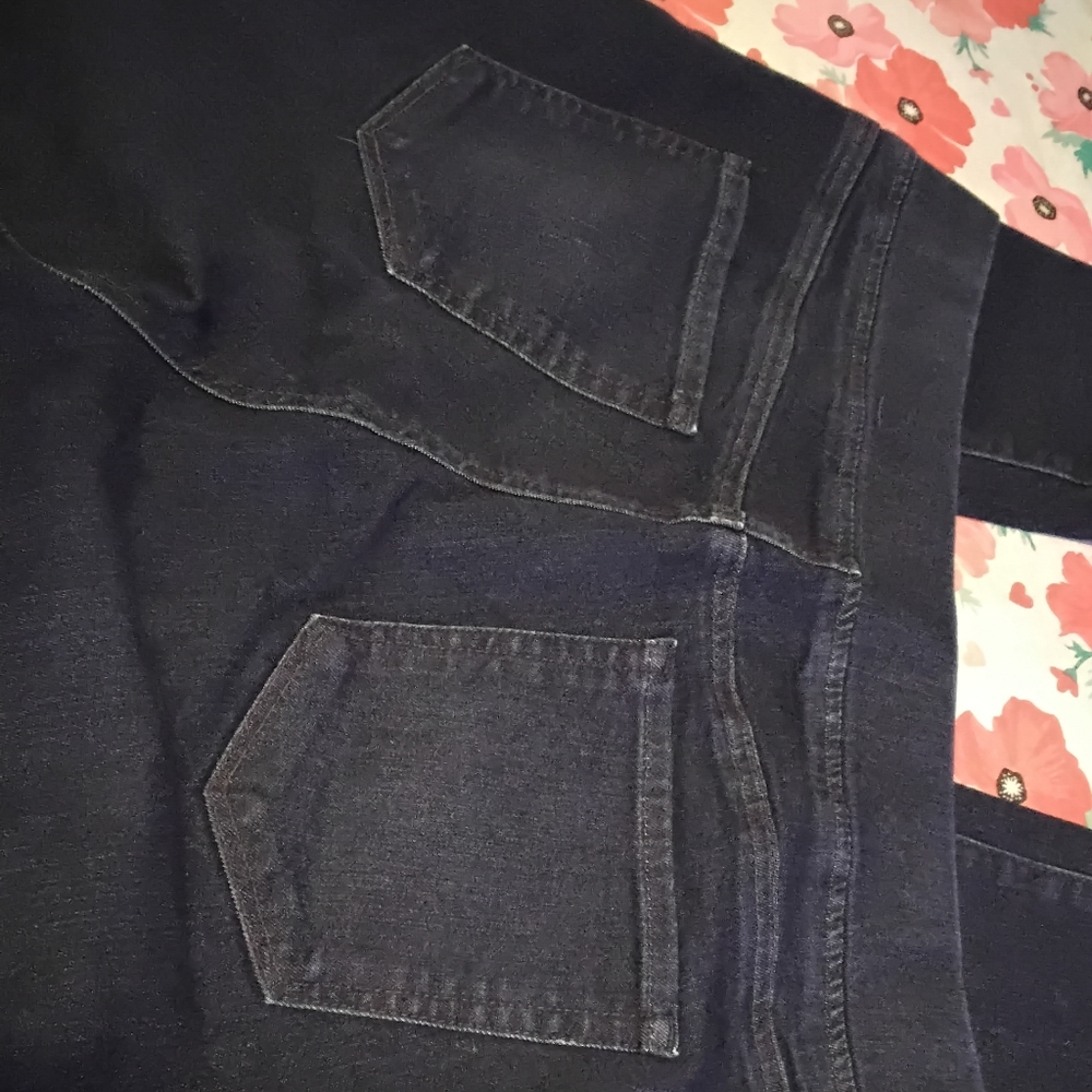 SOLD high rise Pull On Jeggings Super Stretch jeans Women’s Size 16 36W 28L - Picture 1 of 2